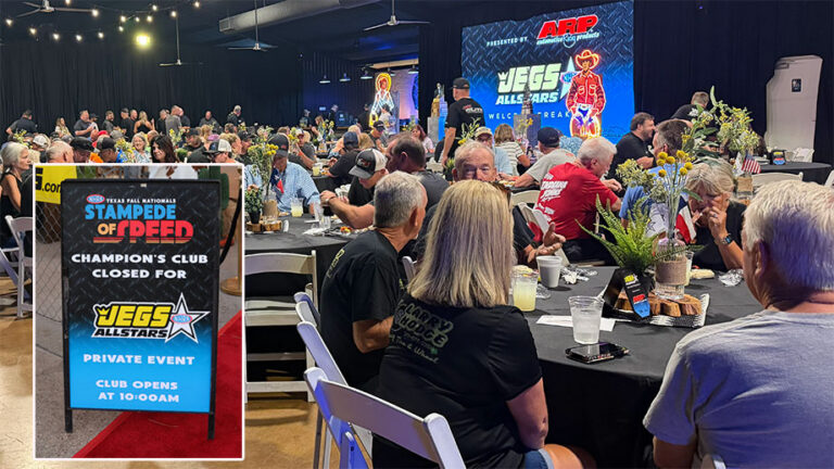 JEGS Allstars Celebrated at Texas NHRA FallNationals Pre-Event Breakfast 7 jegs allstars feted at pre event breakfast at texas nhra 1 JEGS Allstars Celebrated at Texas NHRA FallNationals Pre-Event Breakfast